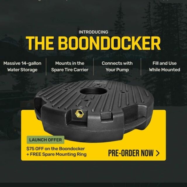 Today is the day, the BOONDOCKER has arrived! We are @overlandexpo and we will be showcasing it today. The pre-order sale is now live! Go place your order now!

Be sure to share this post and pass along the great news!!!!

@bfm_overland @mad_yeti_ @thebayareasequoia @nathan_king_overland @pure4x4
