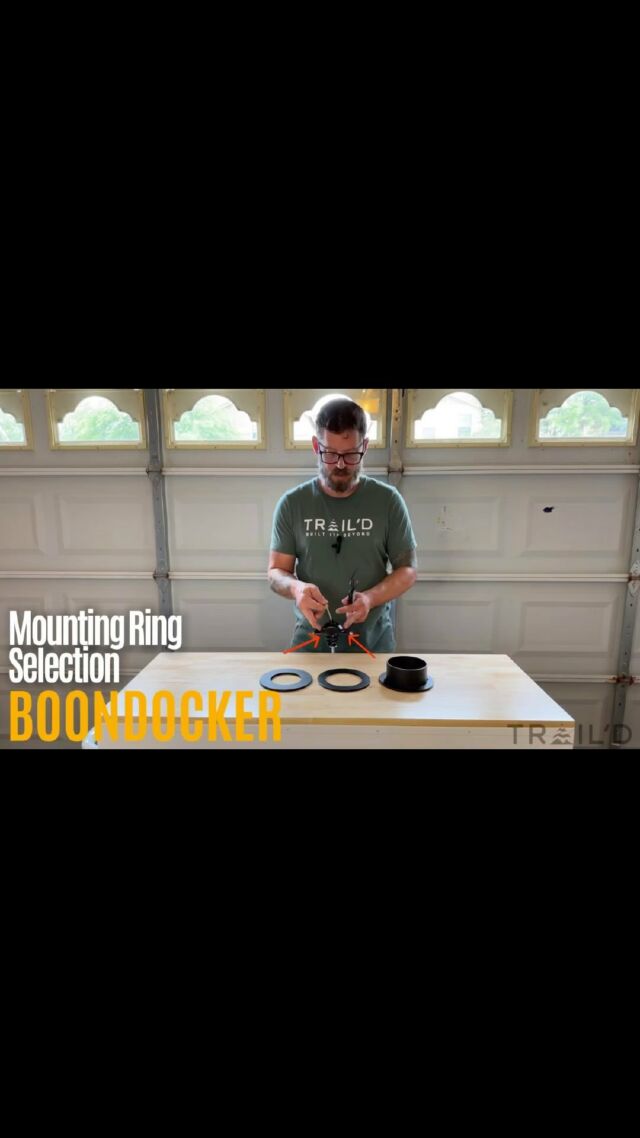 Mounting Ring Selection! If you are unsure about which mounting ring, will work for your vehicle. Here is a helpful video from our Trail'd Tech Brian. We are super excited as we are getting closer and closer to the release of the BOONDOCKER! Looking forward to see our tank on your vehicles!

#toyota  #toyota4x4 #fyp #explorepage #overland #offroad  #toyotagang 
#instagram #instadaily #instagood #instalike #instapic #follow #followme #explore #nature #insta #reels #reelsinstagram