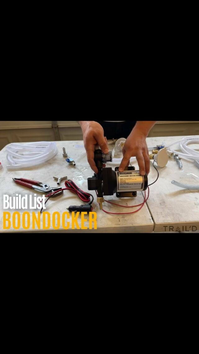 The BOONDOCKER Build List! Thank you to our Trail'd Tech Brian, for breaking down his pressurized set up from the video of our "Test Run" We thank you for your continued support as we move on in our series for The BOONDOCKER 14 Gallon Water Tank! Stay tuned for more content! 

Find the full link to the video here on our YT Channel! Please make sure to like and subscribe! 
https://youtu.be/4J3Cb1kyZUI?si=Nkg0H-UtD3E00oss

#toyota #toyotasequoia #toyotatacoma #toyota4runner #jeep #lexus #toyota4x4 #fyp #explorepage #toyota #overland #offroad #bayarea #toyotagang
#instagram #instadaily #instagood #instalike #instapic #follow #followme #explore #nature #insta #outdoor #outdoors #camping #fyp #explore